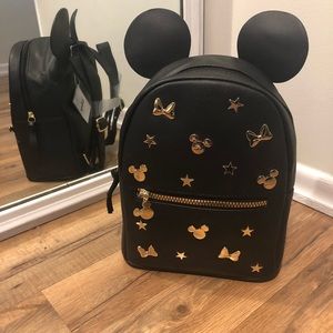 Rare Brand New Black Official Disney Bag pack